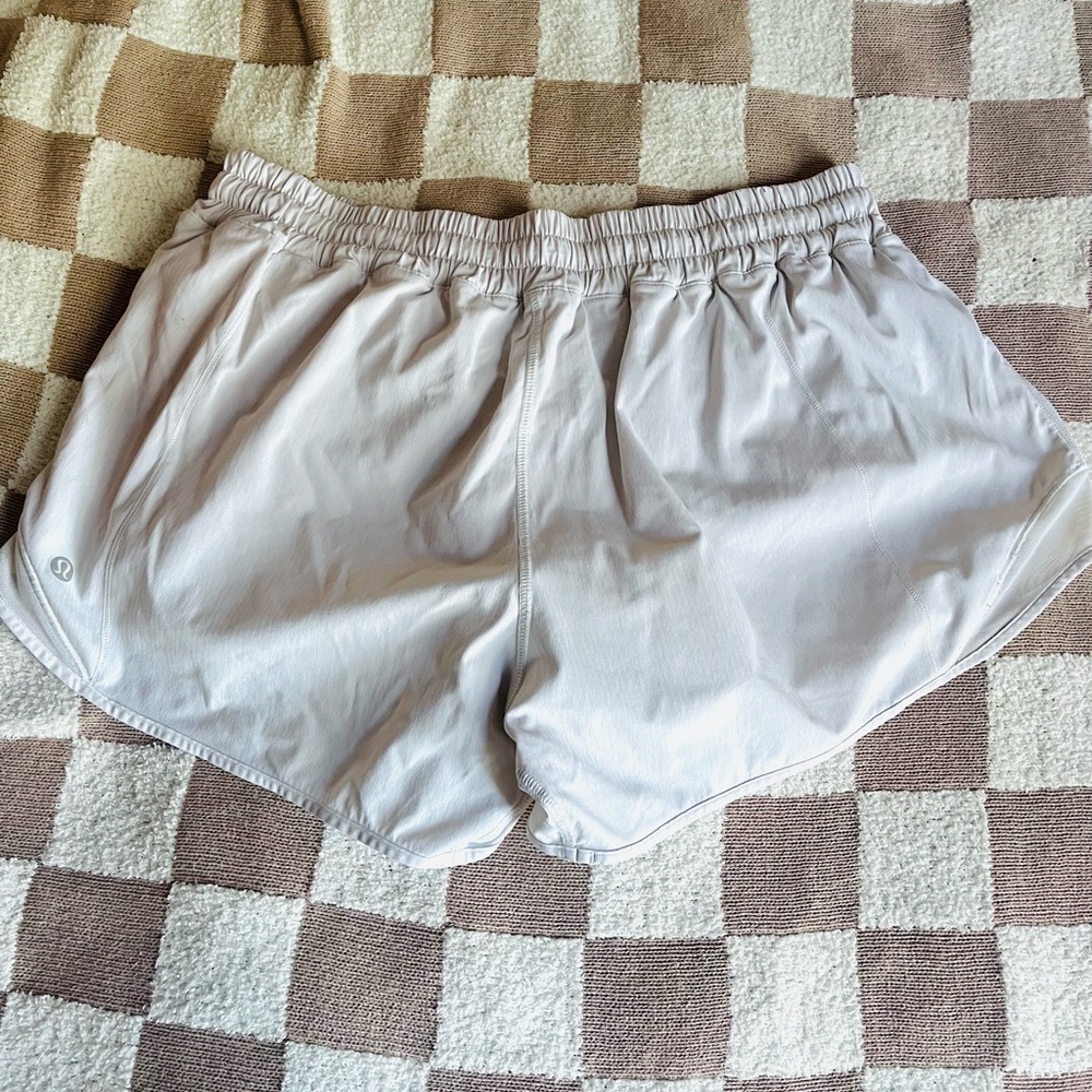 Lululemon Athletica Light Gray Athletic Shorts